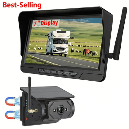 Oranwin Magnetic Solar Wireless Backup Camera