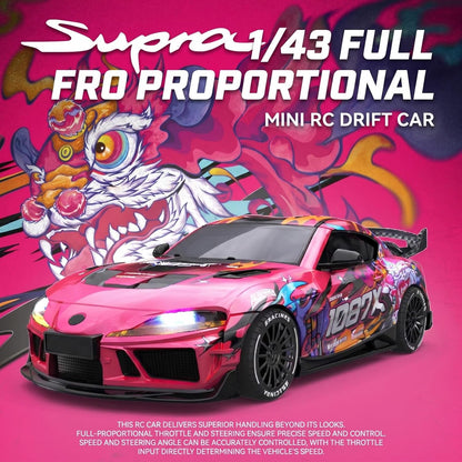 Oranwin 1:43 RC Drift Car – Lion Dance Painting