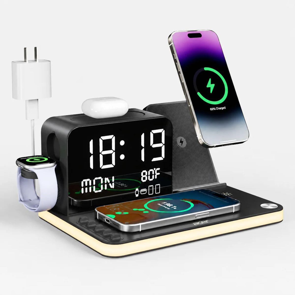 Oranwin Multifunctional Wireless Charging Station