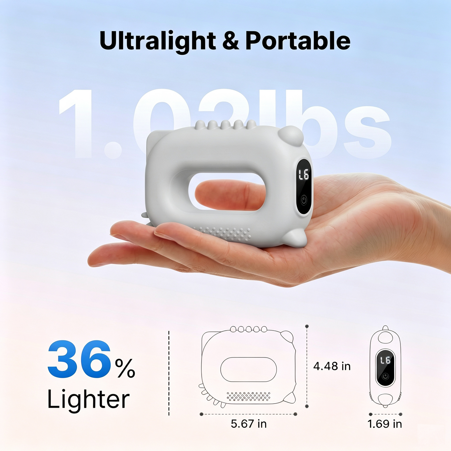 Oranwin Hands-Free Fascia Ring Massager