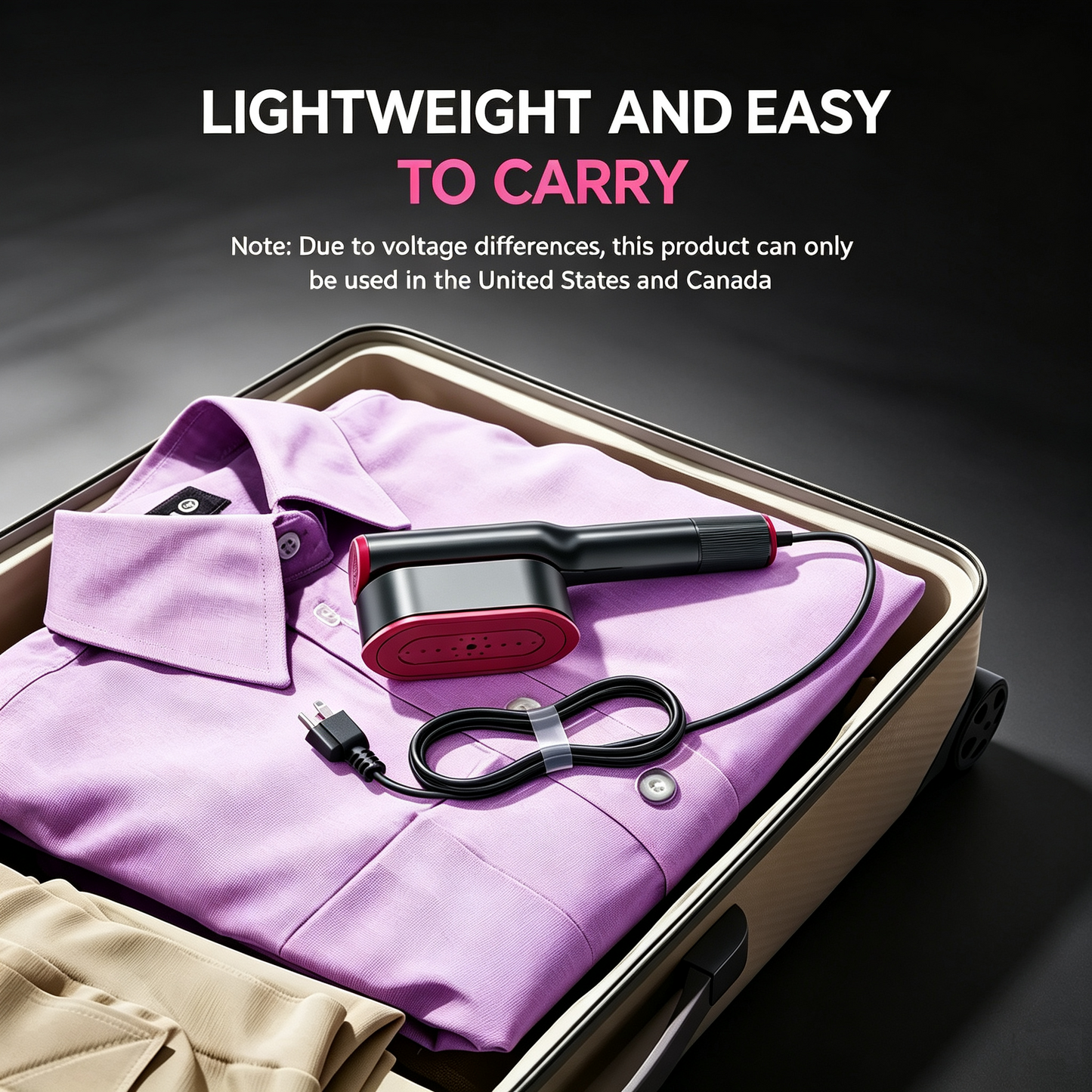 Oranwin 2-in-1 Portable Steam Iron & Garment Steamer