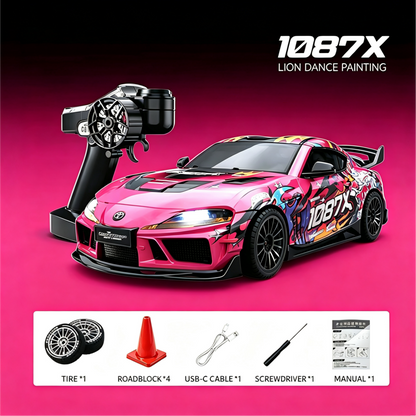 Oranwin 1:43 RC Drift Car – Lion Dance Painting