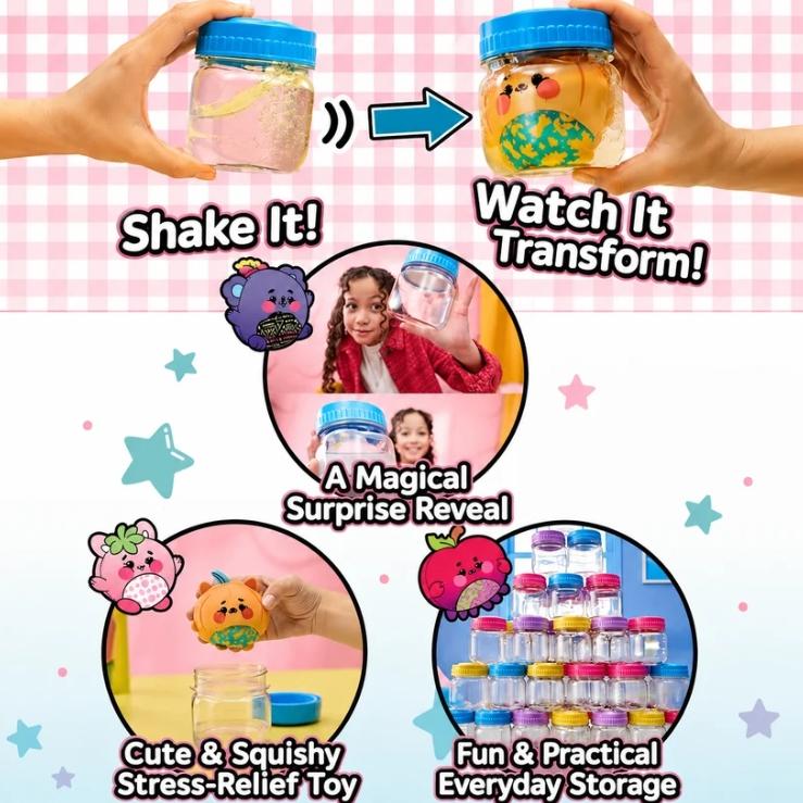 Oranwin Magic Jellykins Water Reveal Squishy Plush Toy