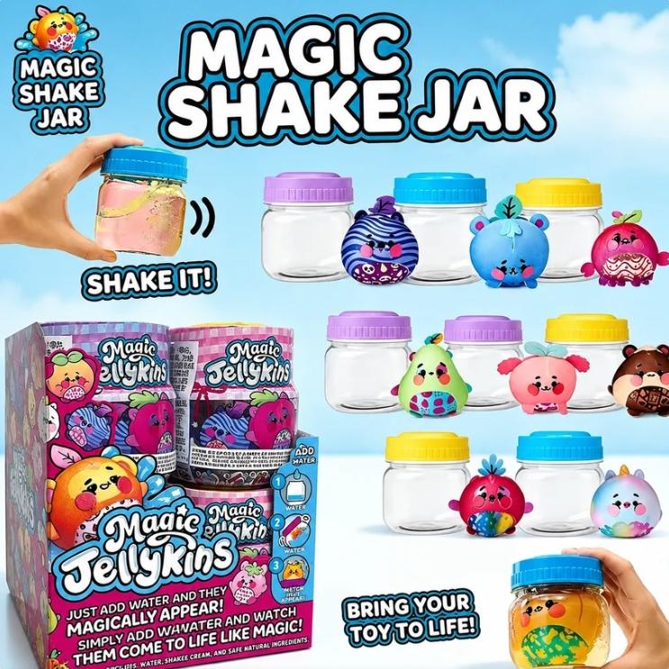 Oranwin Magic Jellykins Water Reveal Squishy Plush Toy
