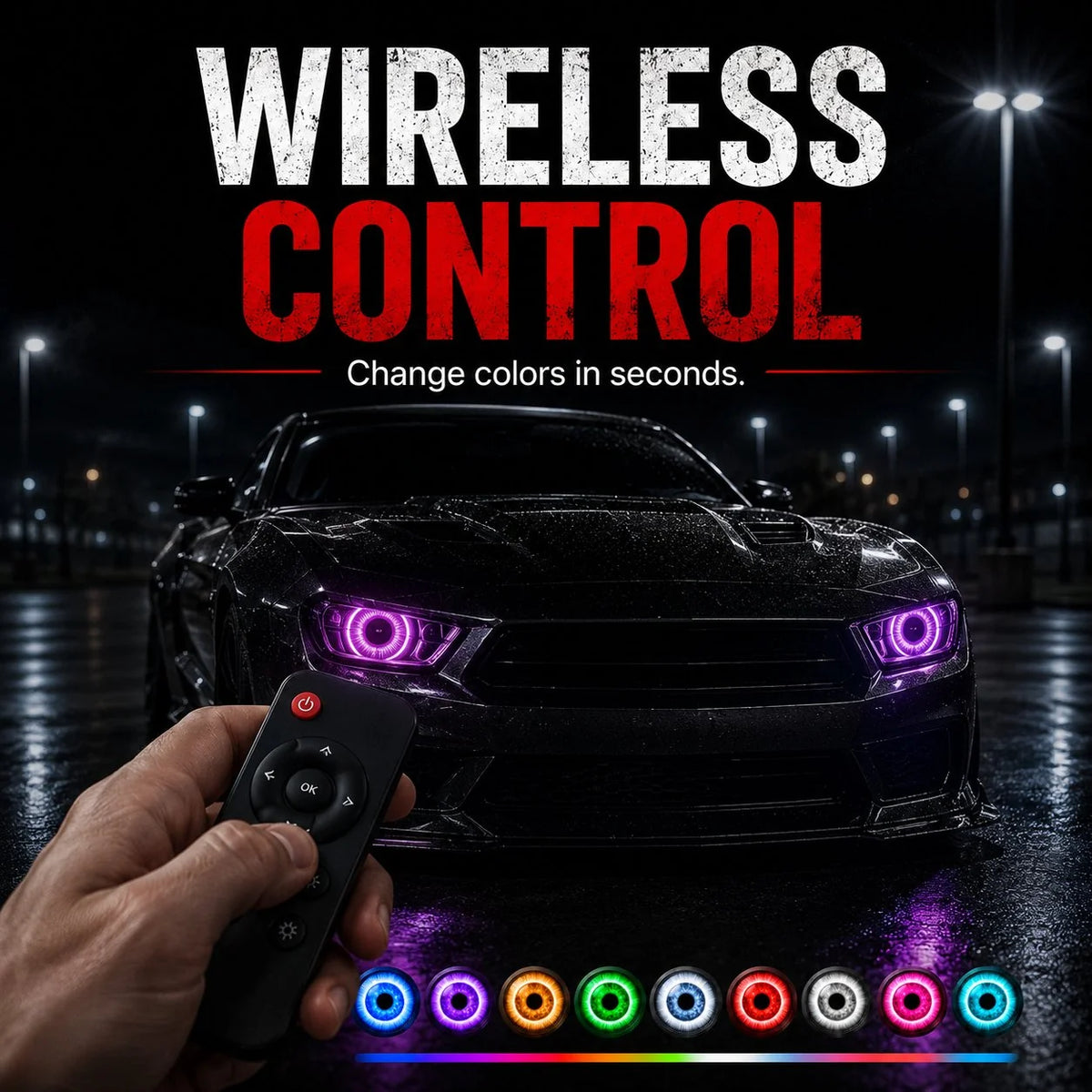 Oranwin Demon Eye LED Headlight Kit