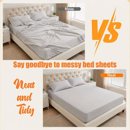 Oranwin 4-Pack Heavy Duty Bed Sheet Clips