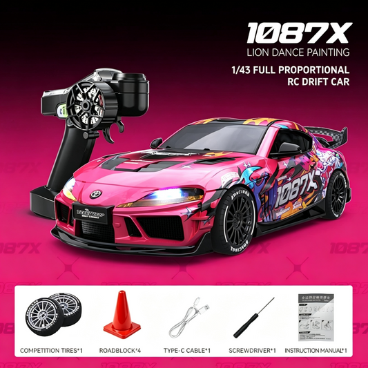 Oranwin 1:43 RC Drift Car – Licensed Toyota Supra