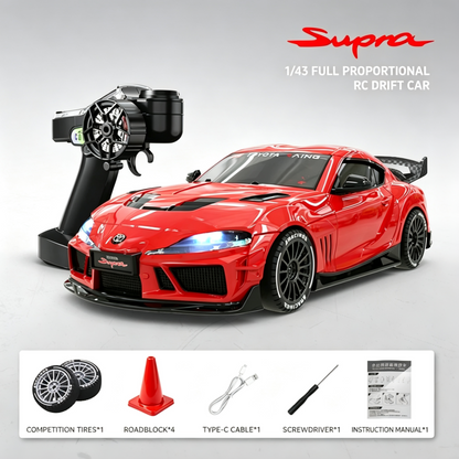 Oranwin 1:43 RC Drift Car – Licensed Toyota Supra