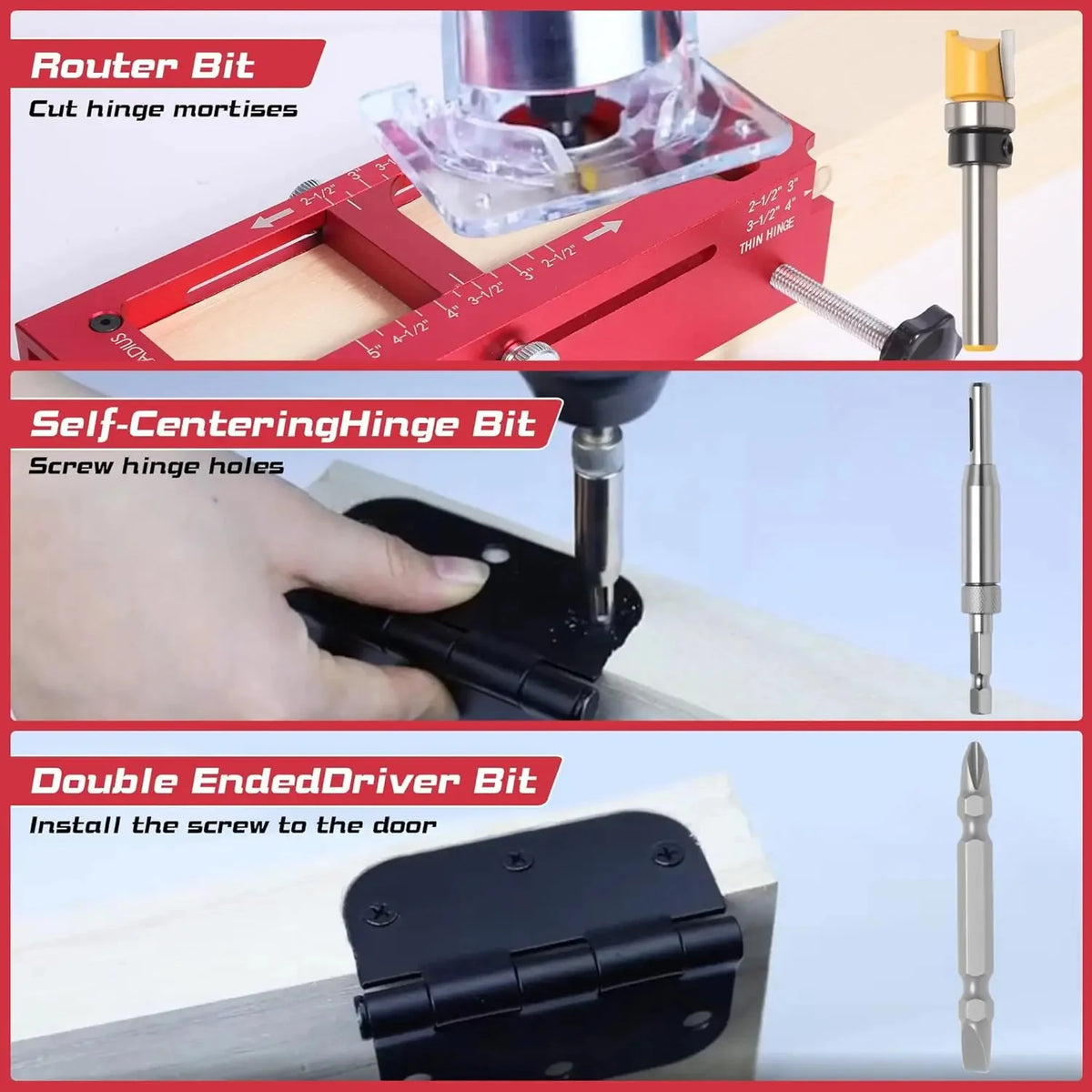 Oranwin Door Hinge Installation Jig Tool