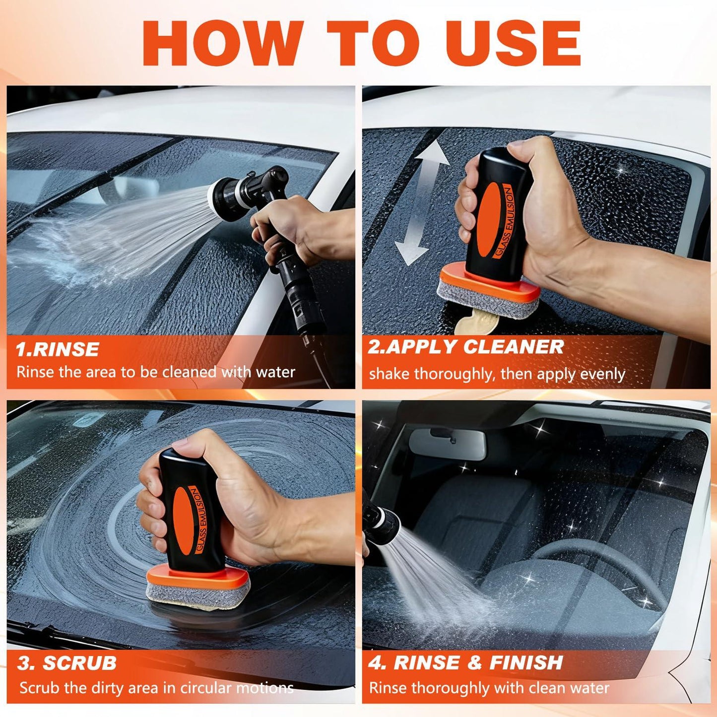 Oranwin Glass Oil Film Remover