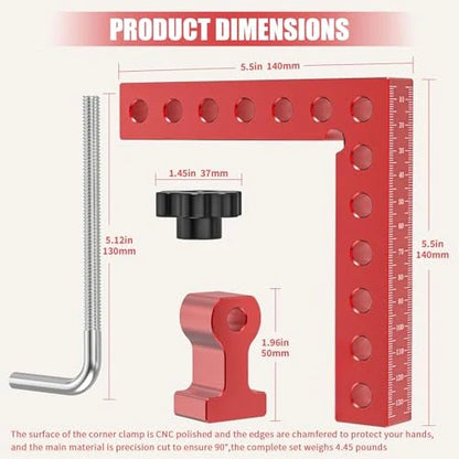 Oranwin 90 Degree Aluminum Corner Clamps