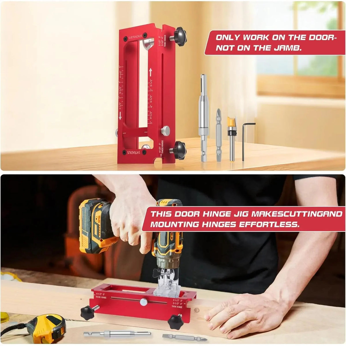 Oranwin Door Hinge Installation Jig Tool