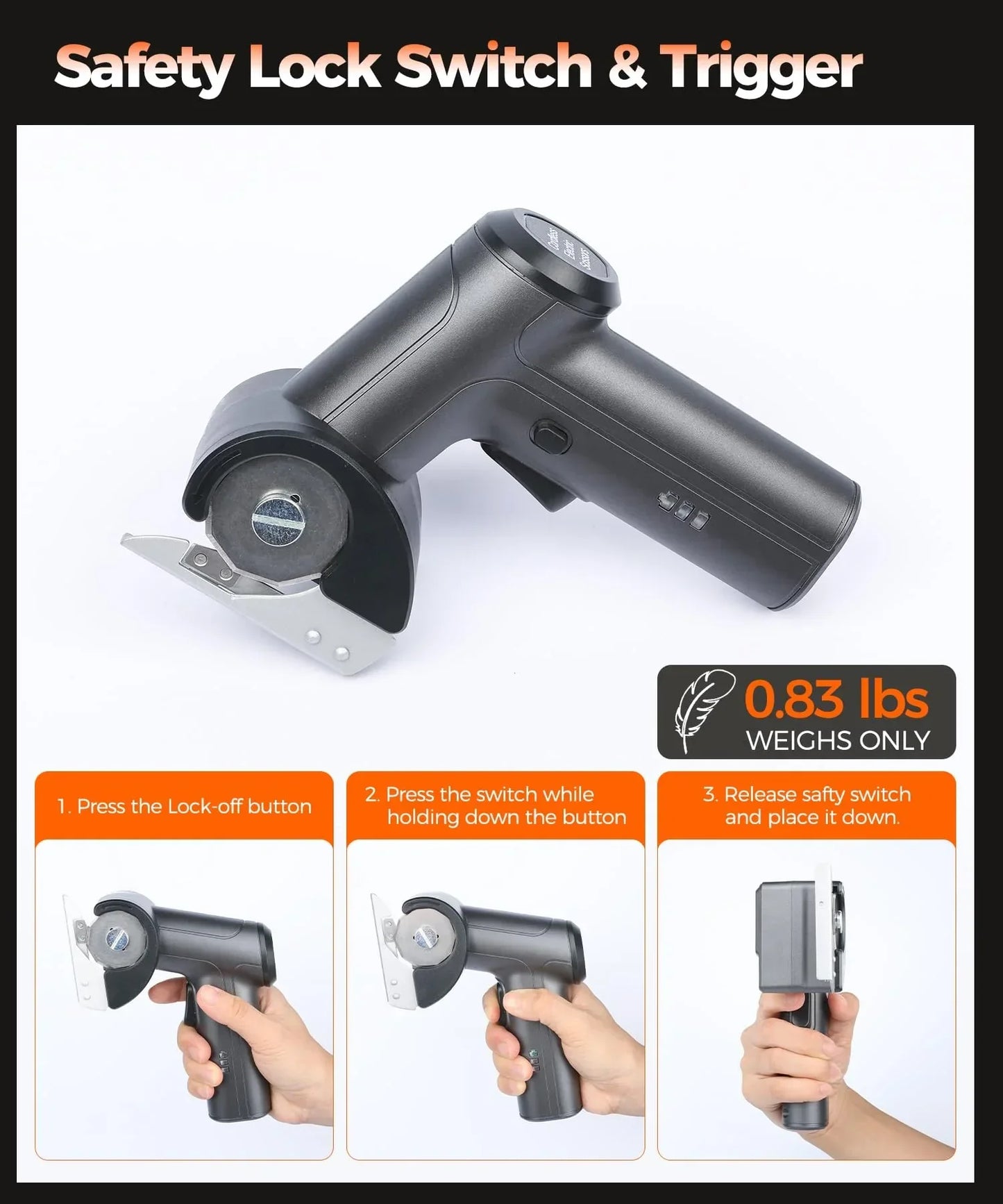 Oranwin Cordless Electric Scissors