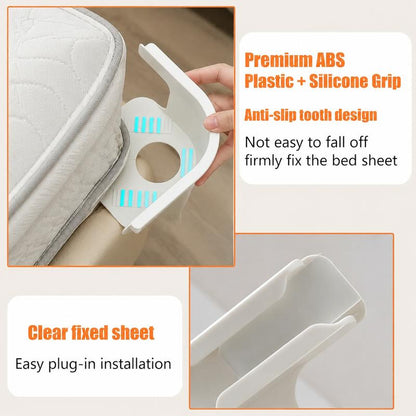 Oranwin 4-Pack Heavy Duty Bed Sheet Clips