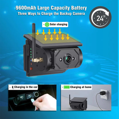 Oranwin Magnetic Solar Wireless Backup Camera