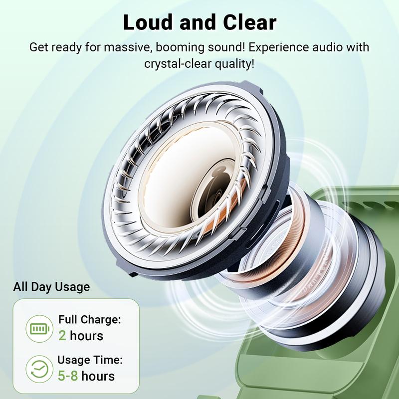 Oranwin 5-in-1 Induction Bluetooth Speaker Phone Stand