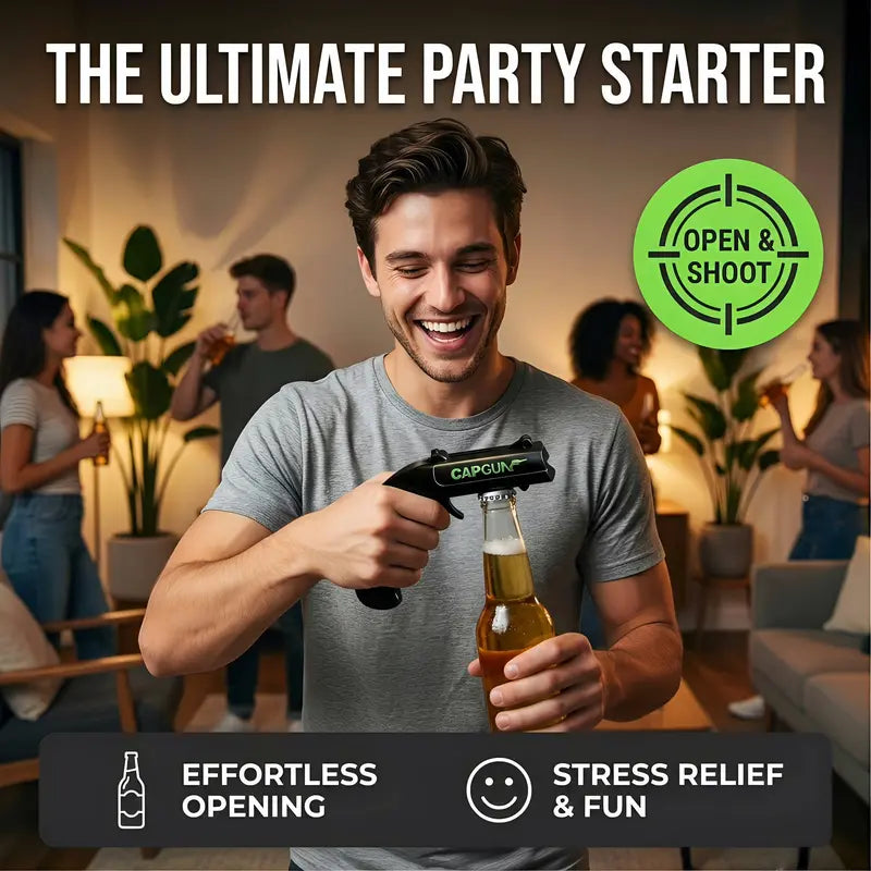 Oranwin Stainless Steel Spring Bottle Opener