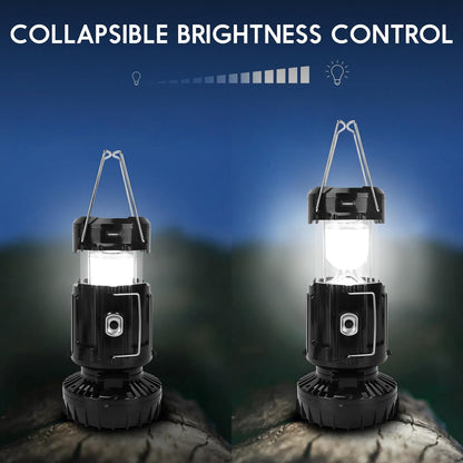 5-in-1 Solar Camping Lantern & Fan