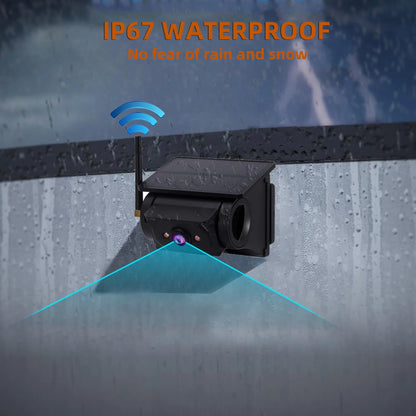 Oranwin Magnetic Solar Wireless Backup Camera