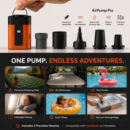 Oranwin Ultra Fast Rechargeable Electric Air Pump