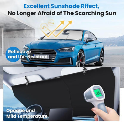 Oranwin Automatic Retractable Car Windshield Sunshade