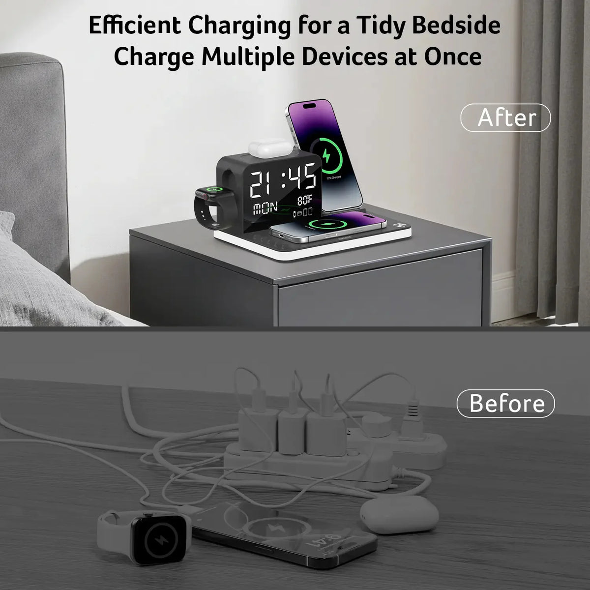 Oranwin Multifunctional Wireless Charging Station