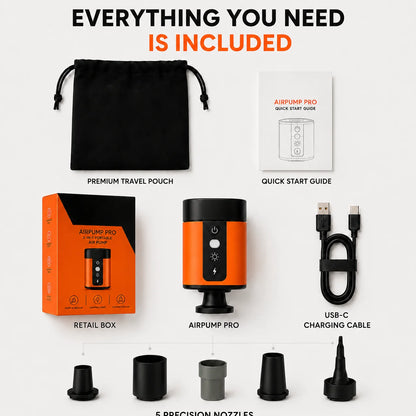 Oranwin Ultra Fast Rechargeable Electric Air Pump