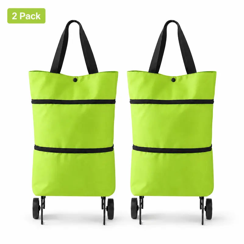 Oranwin Foldable Wheeled Shopping Trolley Bag