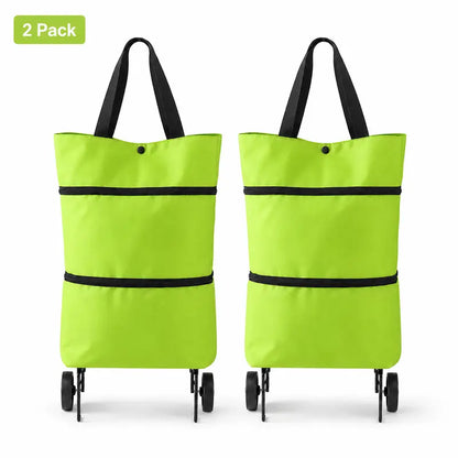 Oranwin Foldable Wheeled Shopping Trolley Bag