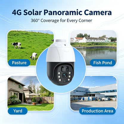 Oranwin 2K 4MP Solar Security Camera (WiFi/4G)