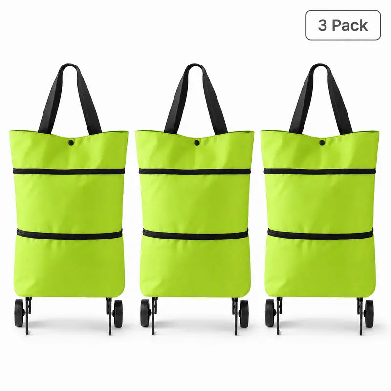 Oranwin Foldable Wheeled Shopping Trolley Bag
