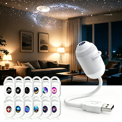 Oranwin 2-in-1 Galaxy Star Projector Night Light with USB Power