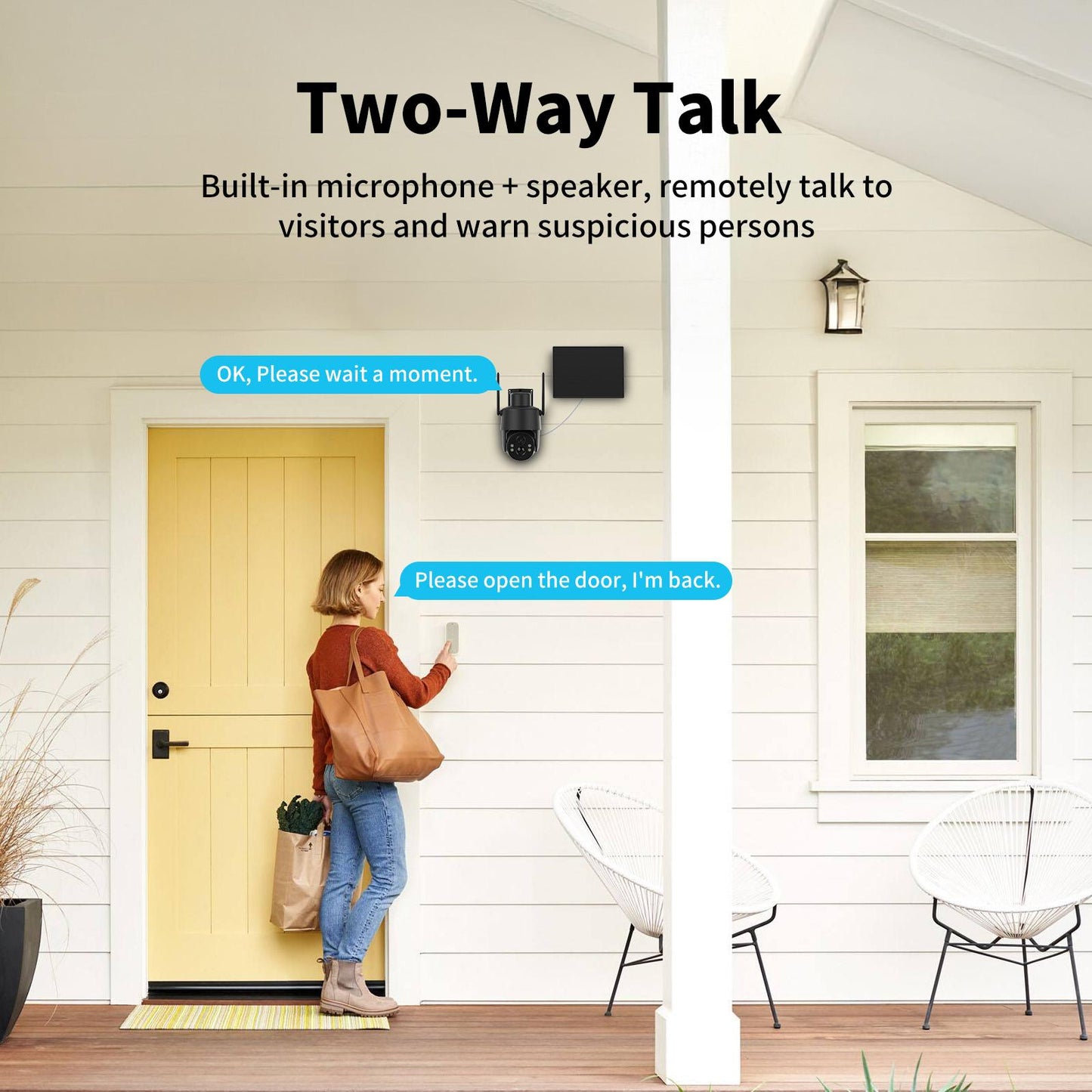 Oranwin 2K 4MP Solar Security Camera (WiFi/4G)
