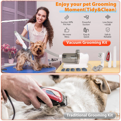 Oranwin Pet Grooming Vacuum Kit