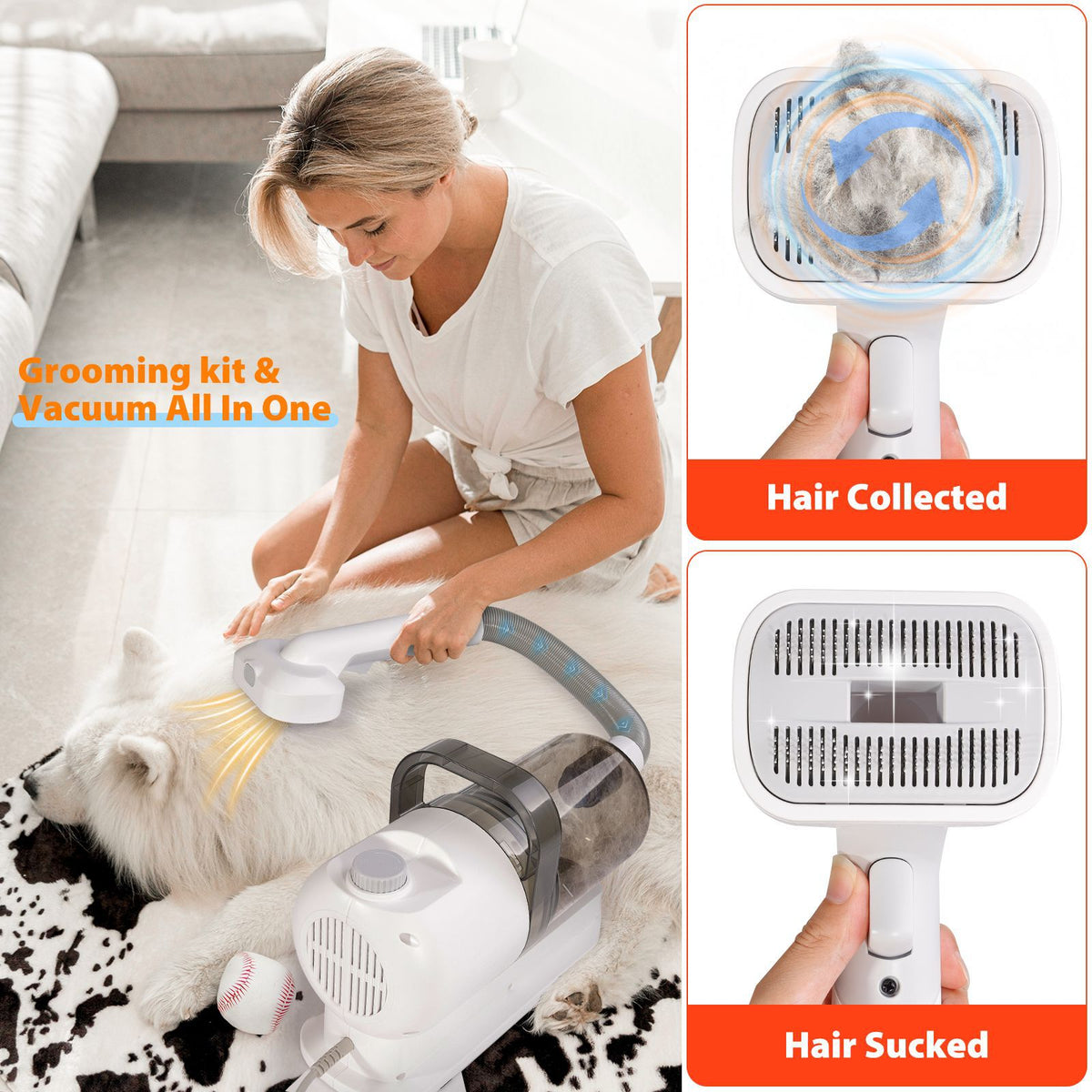 Oranwin Pet Grooming Vacuum Kit