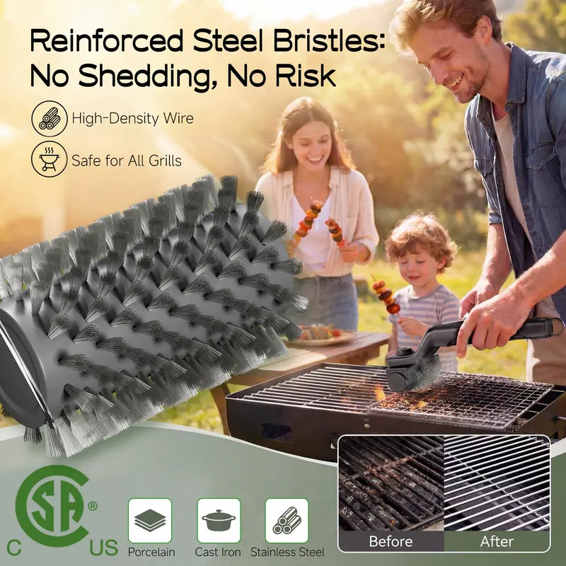 Oranwin 2-in-1 Cordless Electric Grill Brush & Scrubber