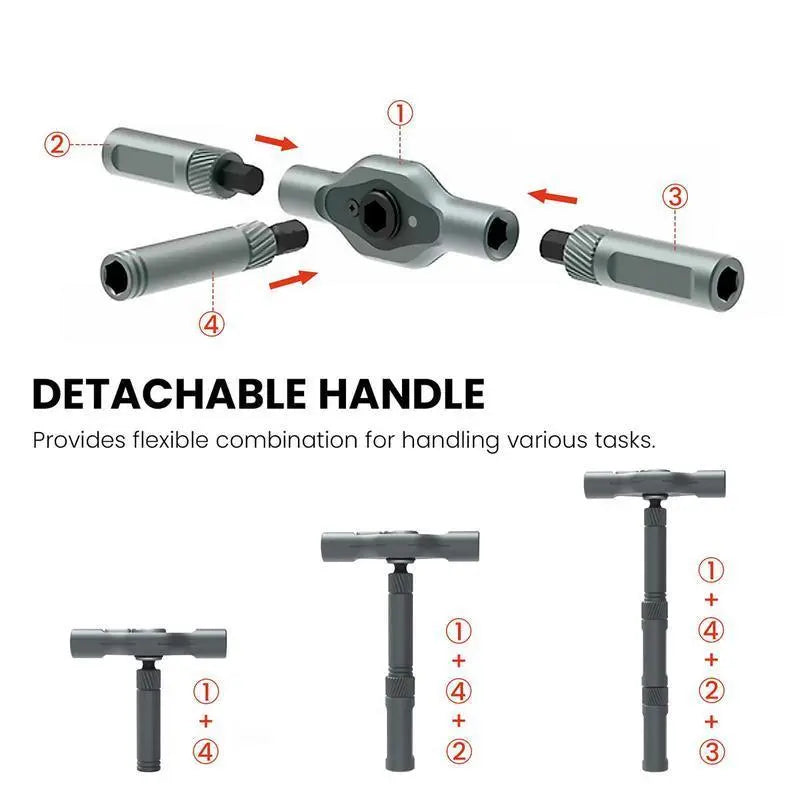 Oranwin 24-in-1 Magnetic Ratchet Screwdriver Set – Compact Multi-Tool Kit with Portable Case