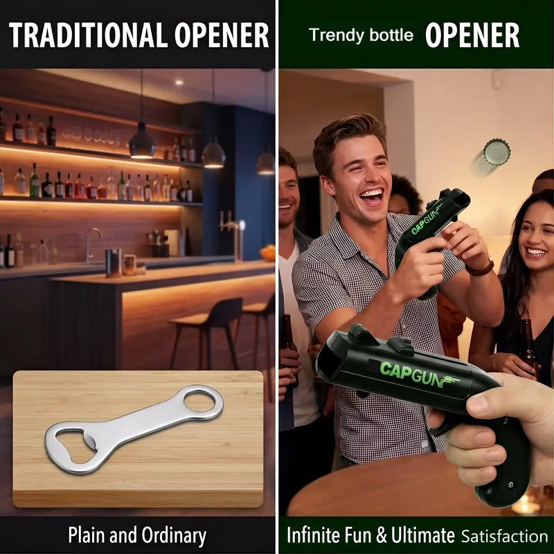 Oranwin Stainless Steel Spring Bottle Opener