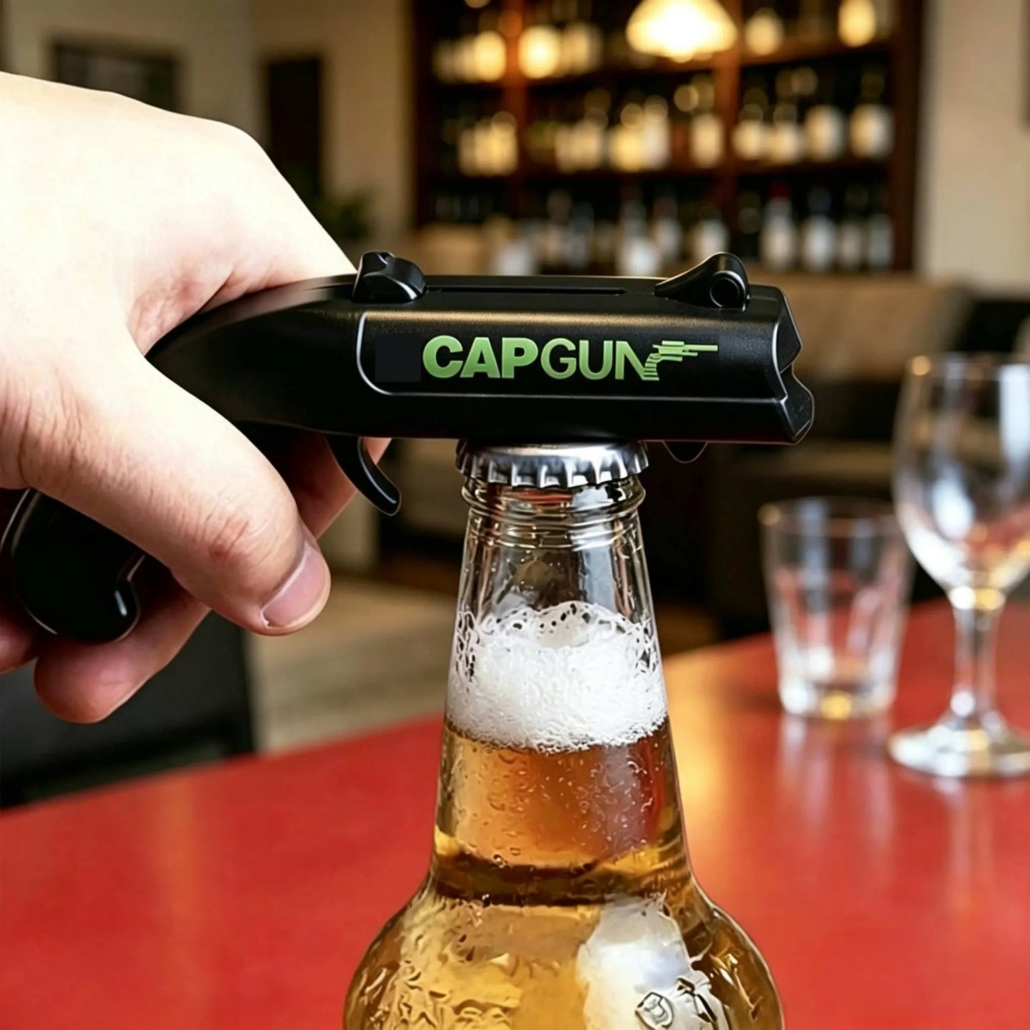 Oranwin Stainless Steel Spring Bottle Opener