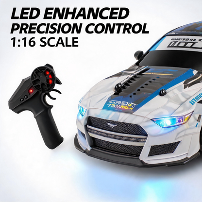 Oranwin 1:24 Scale Velocity Power RC Drift Stunt Car with 2.4GHz Remote Control