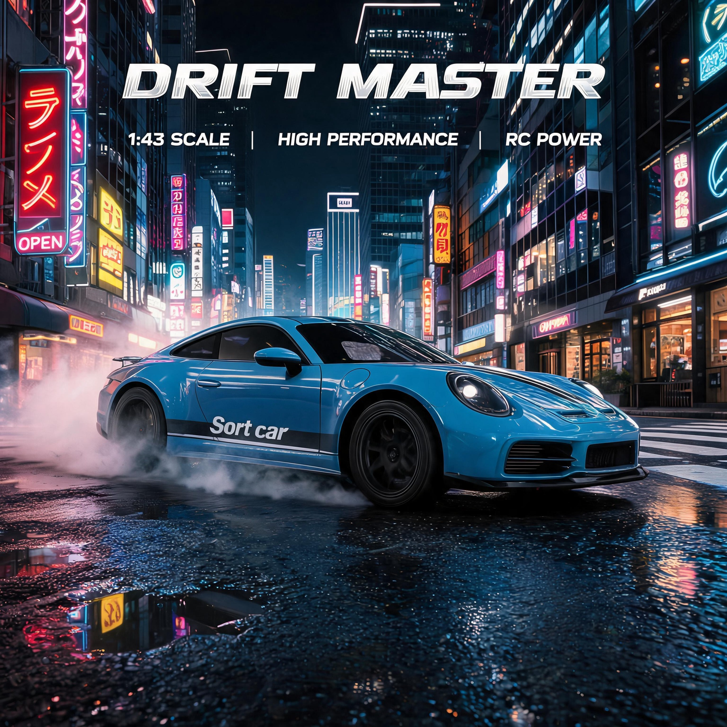 Oranwin ENOZE 8502 1:43 4WD Gyro RC Drift Car